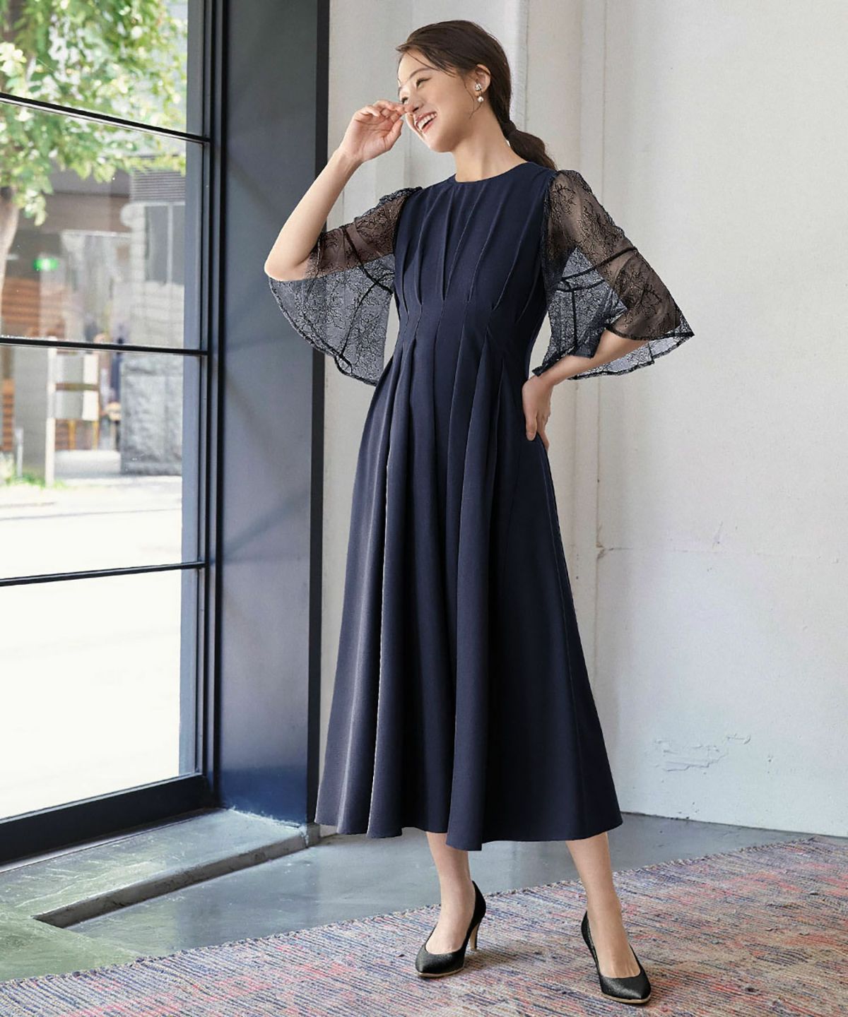美品 フリルスリーブ マキシ丈 リルア パーティードレス 000000005367-35-xl.jpg?t=