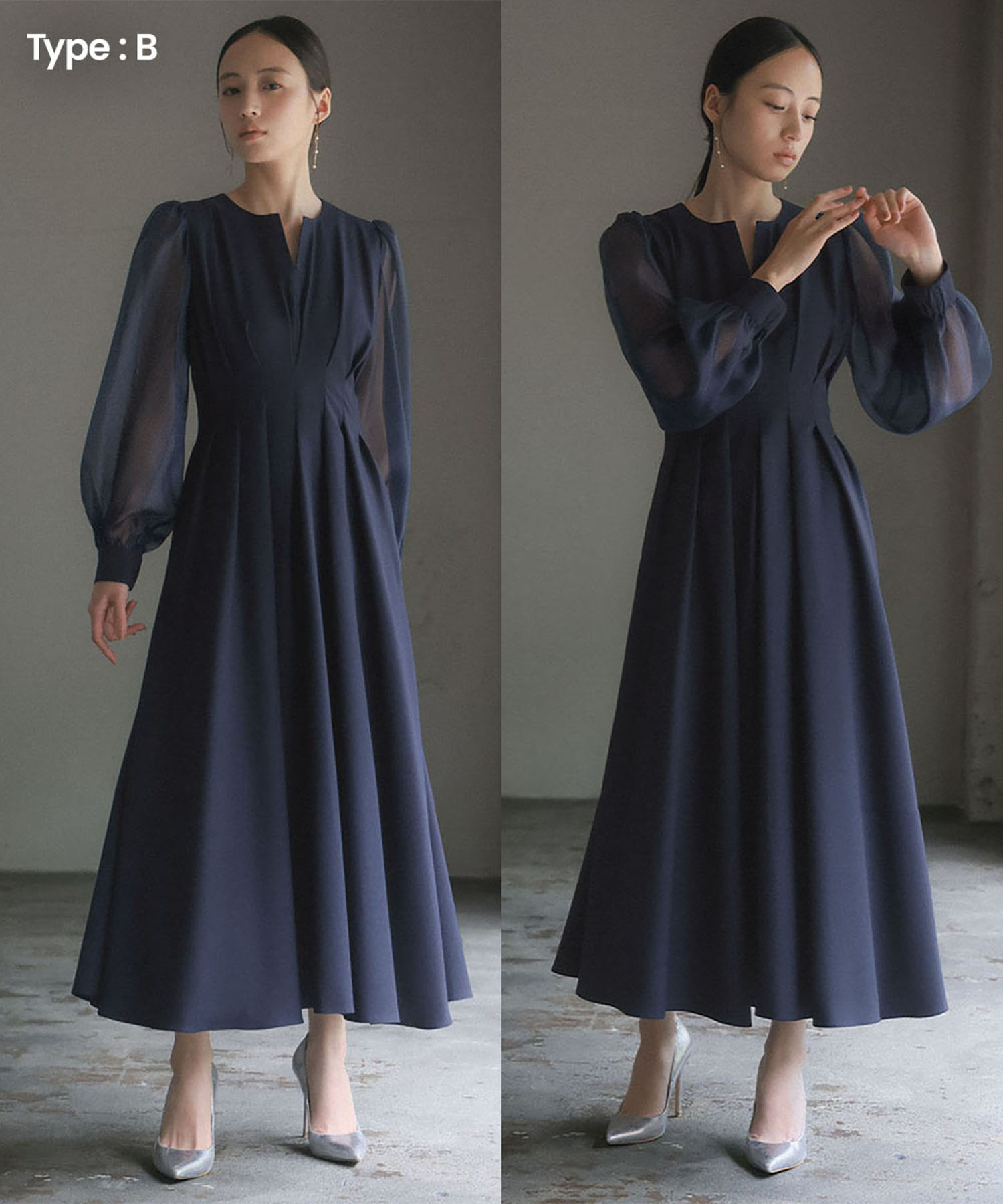 結婚式・お呼ばれ対応 | キーネックワンピース - パーティードレス通販 