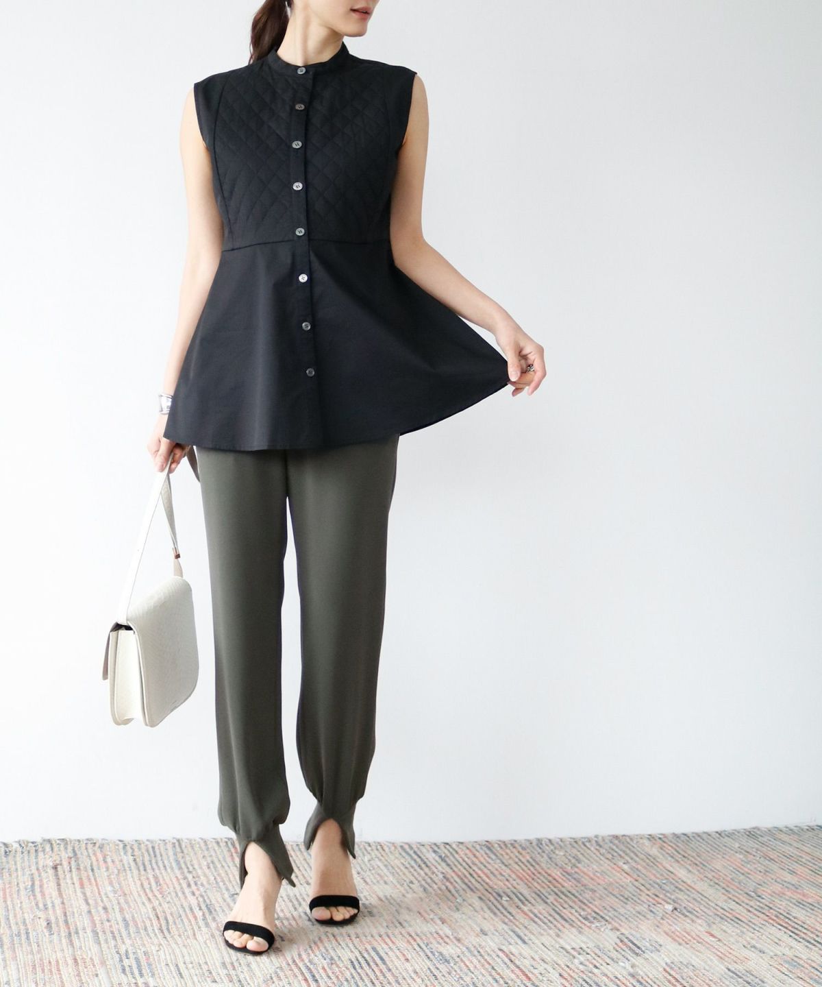 身長：163cm　着用サイズ：FREE