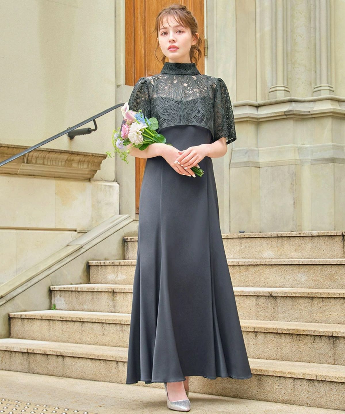 結婚式・お呼ばれ対応 | レースブラウス&キャミワンピースドレス 