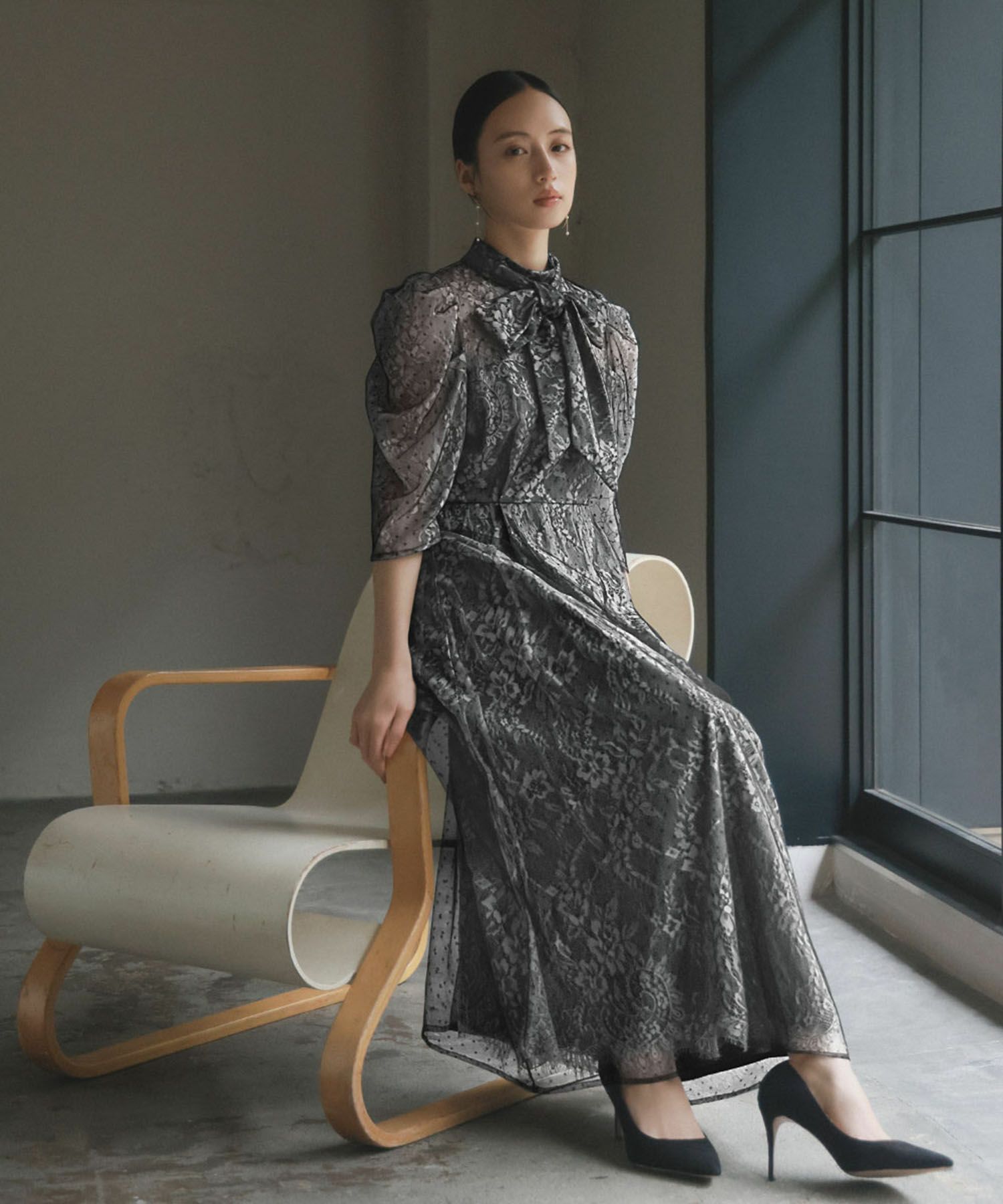 結婚式・お呼ばれ対応 | 2WAYリボンワンピースドレス - パーティー 