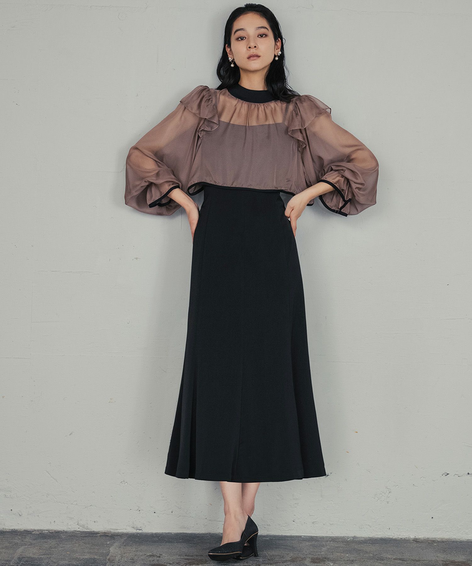 結婚式・お呼ばれ対応 | 2点セットワンピースドレス - パーティー 