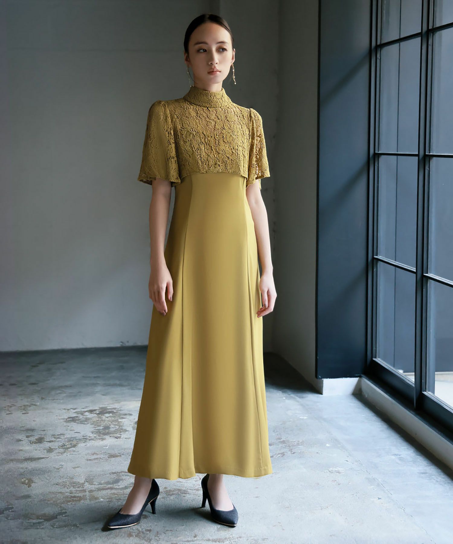 結婚式・お呼ばれ対応 | レースブラウス＆キャミワンピースドレス 