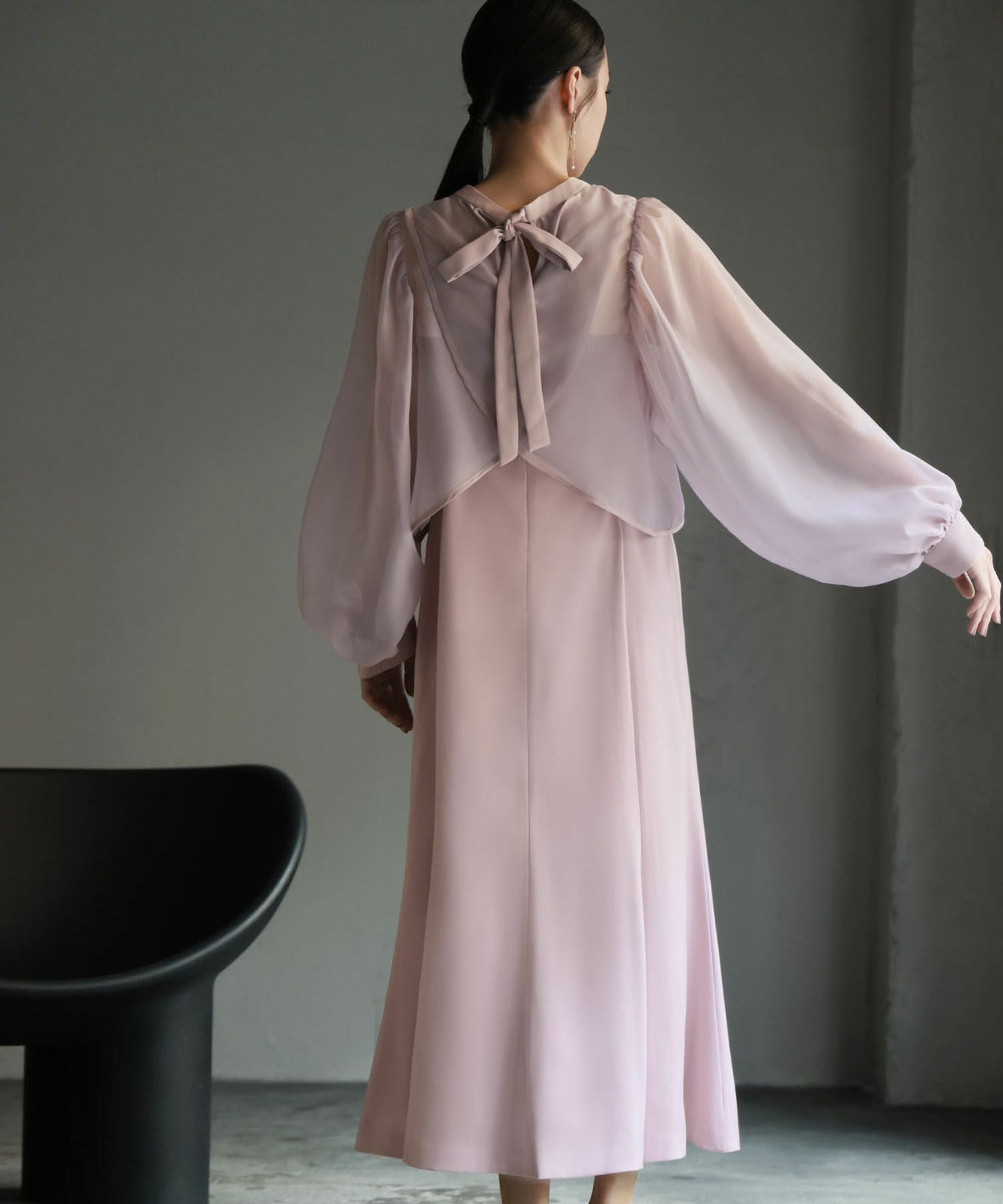 結婚式・お呼ばれ対応 | レースブラウス＆キャミワンピースドレス 