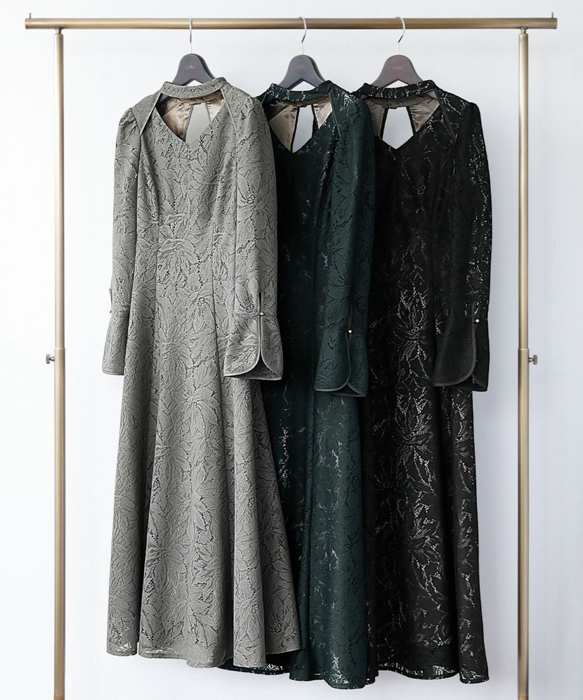 結婚式・お呼ばれ対応 | バックオープンワンピースドレス
