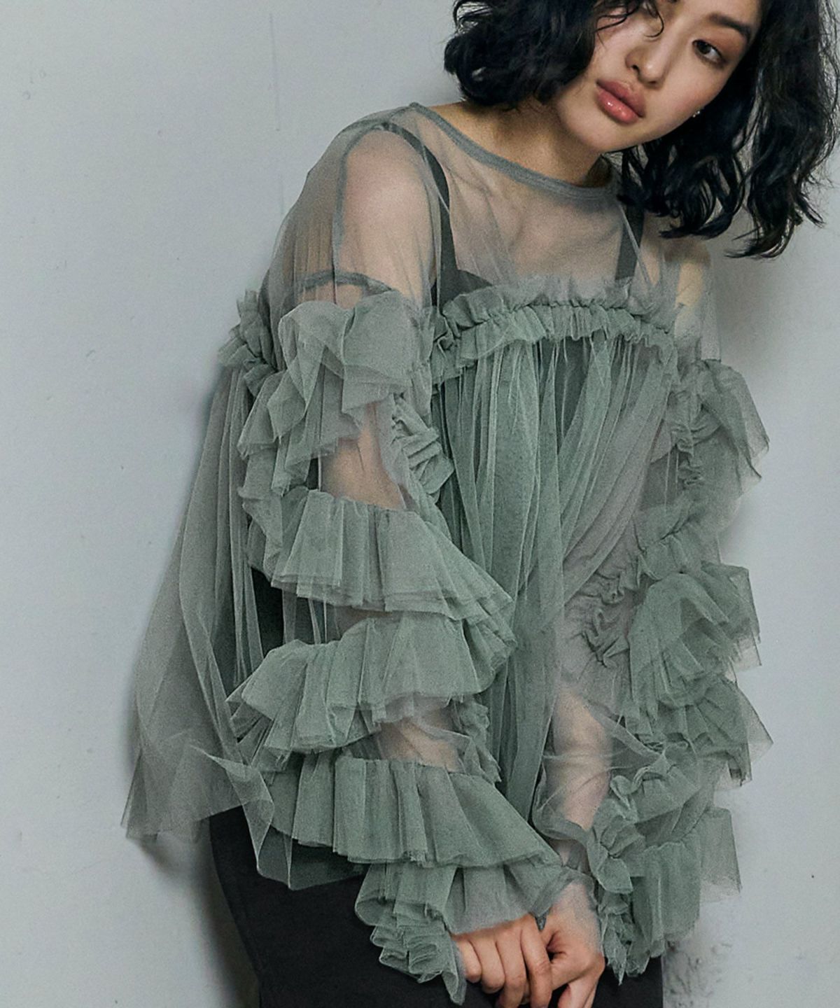 結婚式・お呼ばれ対応 | デコラティブチュールトップス