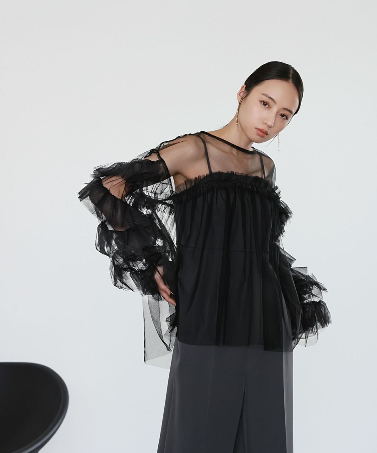結婚式・お呼ばれ対応 | デコラティブチュールトップス