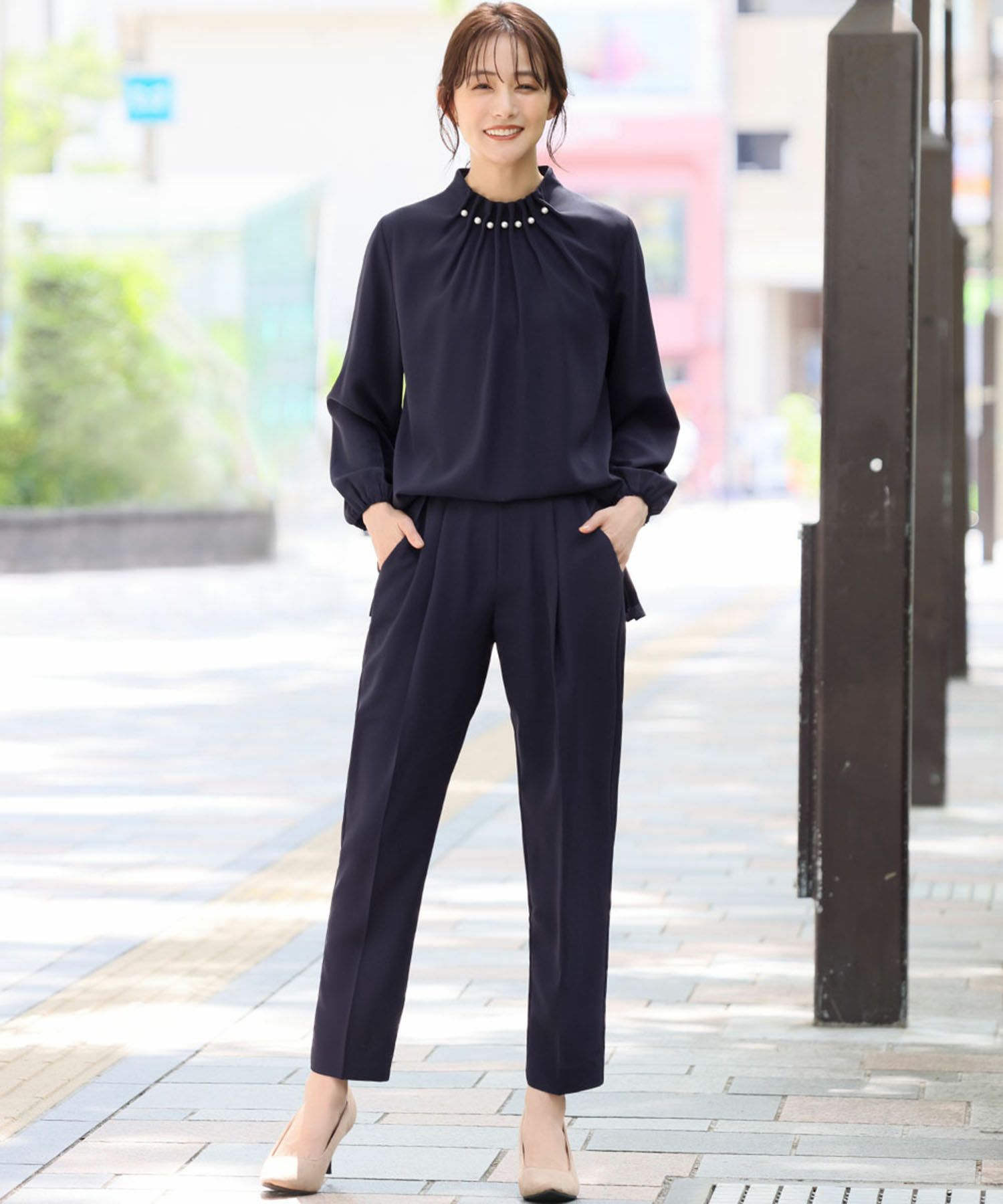 3点SET】Flolia 心許なく ジレ セレモニースーツセット