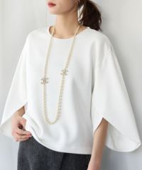 身長：165cm　着用サイズ：FREE　B：77 / W：57 / H：79