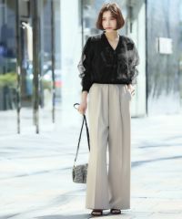 身長：162cm　着用サイズ：FREE