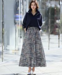 身長：162cm　着用サイズ：FREE