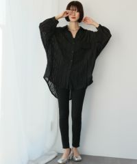 身長：166cm　着用サイズ：FREE　B：72 / W：59 / H：82