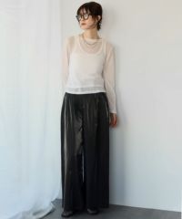身長：166cm　着用サイズ：FREE　B：72 / W：59 / H：82