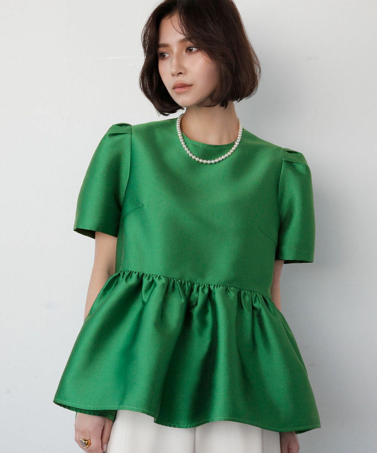 身長：162cm　着用サイズ：FREE