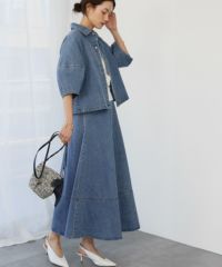 身長：165cm　着用サイズ：FREE　B：77 / W：57 / H：79