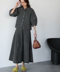 身長：165cm　着用サイズ：FREE　B：77 / W：57 / H：79