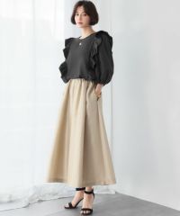 身長：162cm　着用サイズ：FREE
