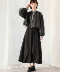 身長：166cm　着用サイズ：FREE　B：72 / W：59 / H：82