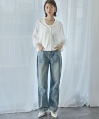 身長：166cm　着用サイズ：FREE　B：72 / W：59 / H：82