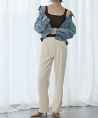 身長：166cm　着用サイズ：FREE　B：72 / W：59 / H：82