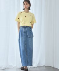身長：166cm　着用サイズ：FREE　B：72 / W：59 / H：82