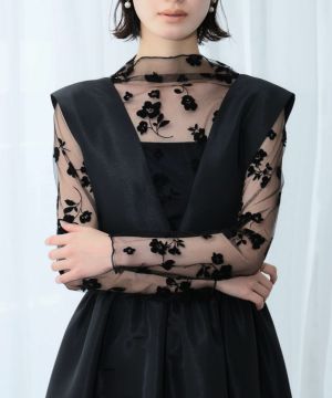 ガール GIRL 2wayオフショルダージャガードロング丈 結婚式