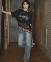 身長：157cm　着用サイズ：FREE　B：82 / W：63 / H：87