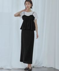 身長：166cm　着用サイズ：FREE　B：72 / W：59 / H：82
