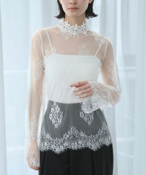 結婚式・お呼ばれ対応 | シアーブラウス＆キャミワンピース