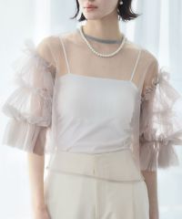 身長：166cm 着用サイズ：FREE B：72 / W：59 / H：82