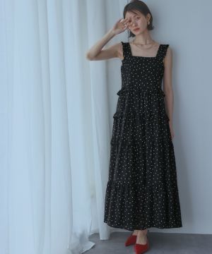 身長：166cm　着用サイズ：FREE　B：72 / W：59 / H：82