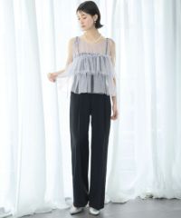 身長：166cm 着用サイズ：FREE B：72 / W：59 / H：82