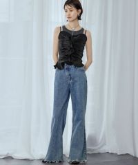 身長：166cm　着用サイズ：FREE　B：72 / W：59 / H：82