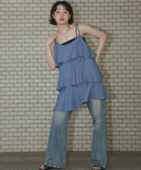 身長：157cm　着用サイズ：FREE　B：82 / W：63 / H：87