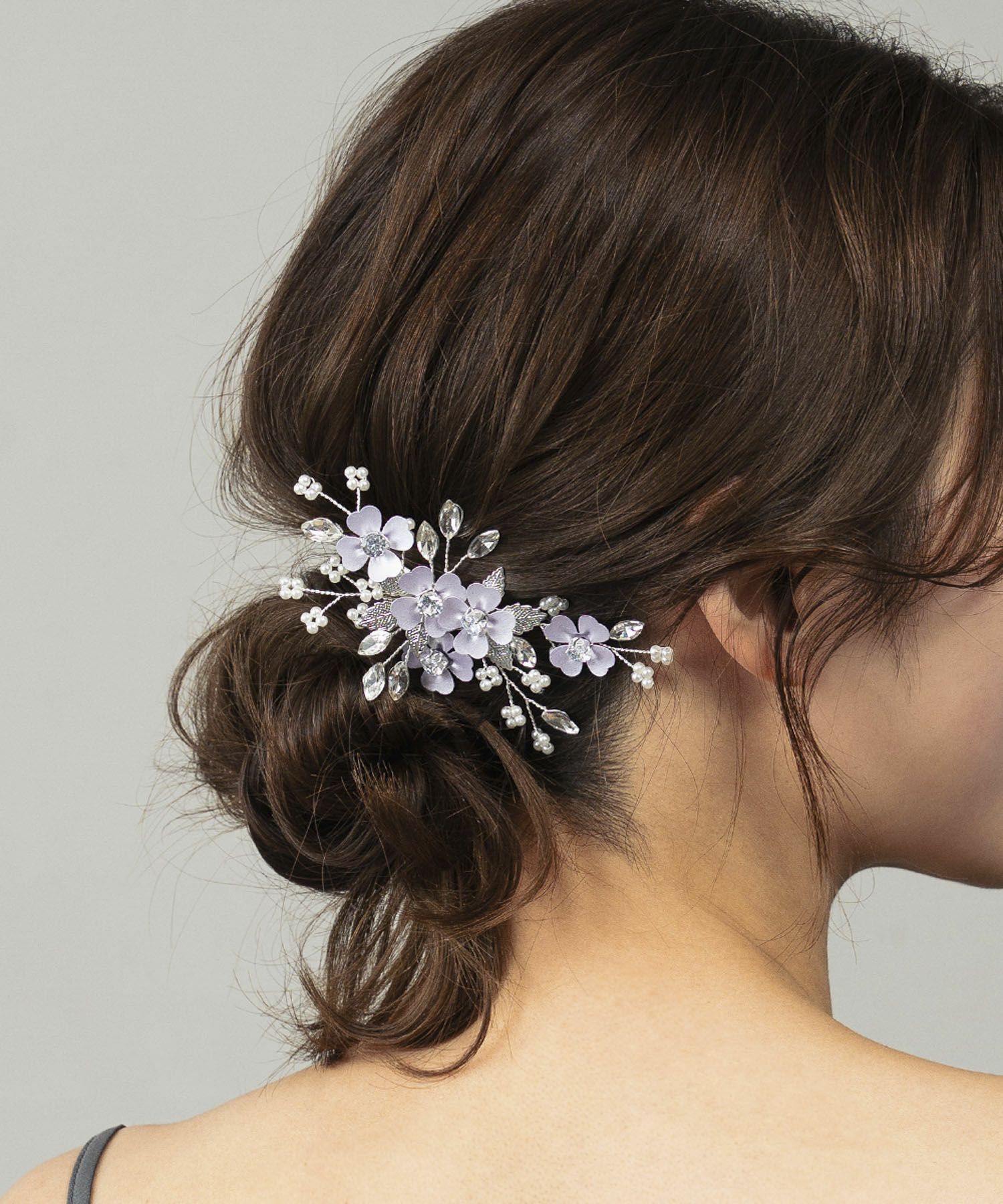 結婚式・お呼ばれ対応 | フラワービッグモチーフヘアクリップ