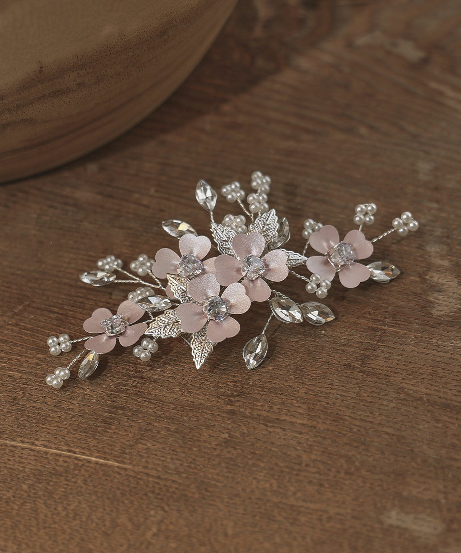 結婚式・お呼ばれ対応 | フラワービッグモチーフヘアクリップ