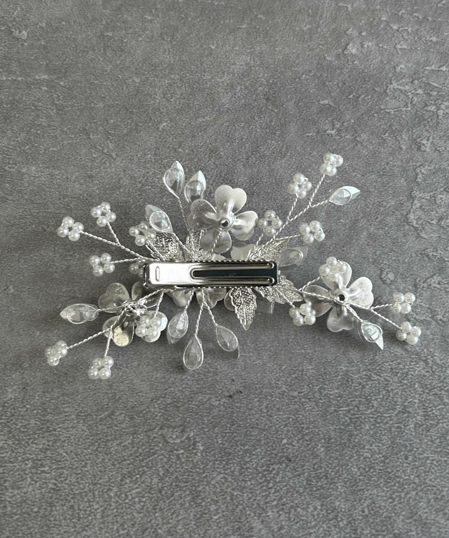 結婚式・お呼ばれ対応 | フラワービッグモチーフヘアクリップ